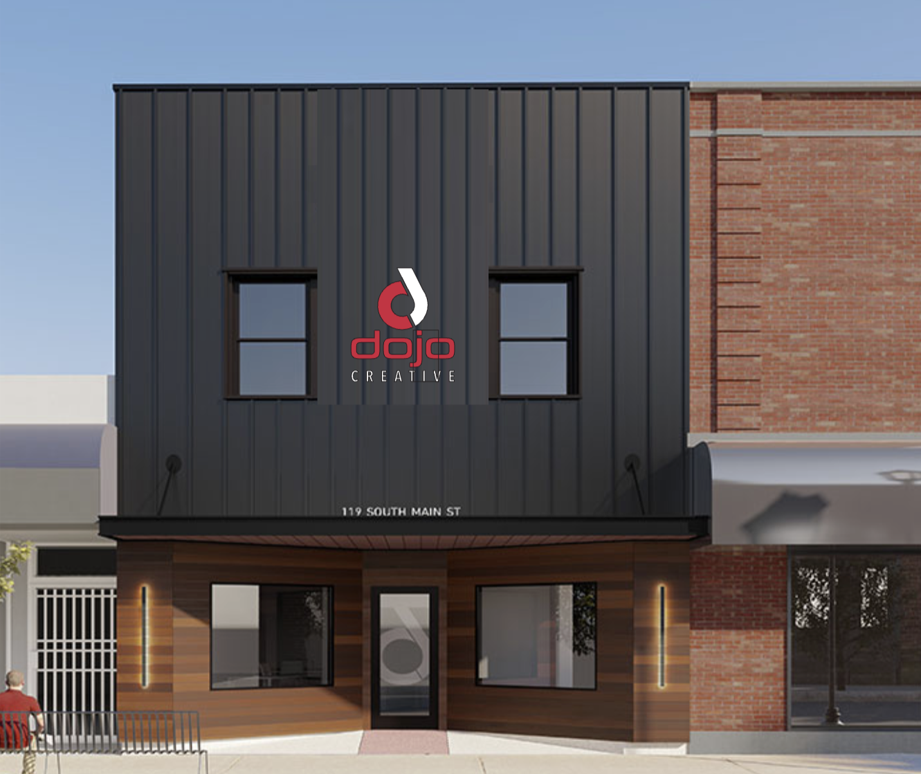 From Eyesore to Eye-Catching, DOJO Creative Approaches Renovations at 119 S. Main Street